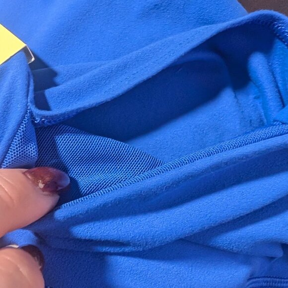 All In Motion | Women’s Everyday Soft High-Rise Piped 7/8 Leggings In Blue - Picture 10 of 13